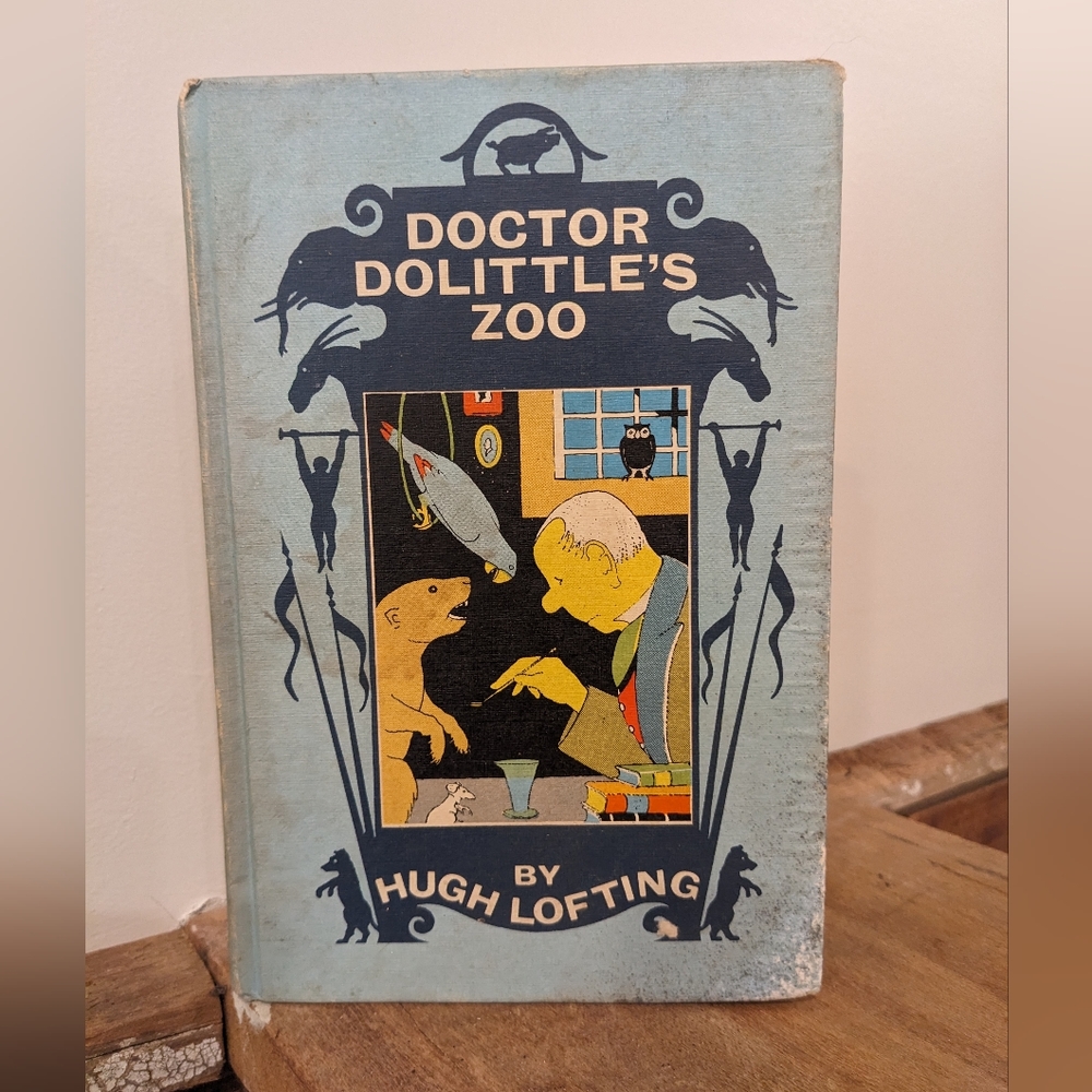 Doctor Dolittle's Zoo Hardback 1953